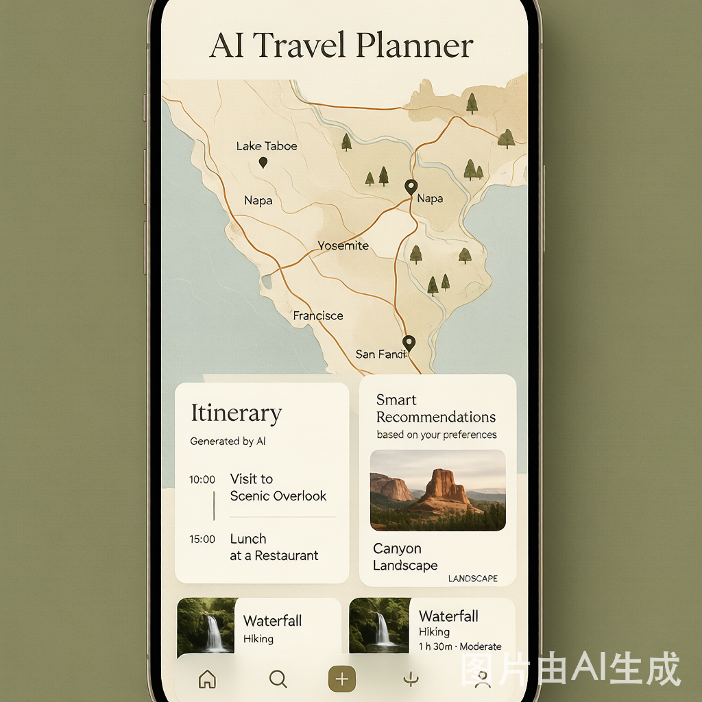 趣游旅图微信小程序界面